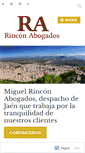 Mobile Screenshot of miguelrincon.es